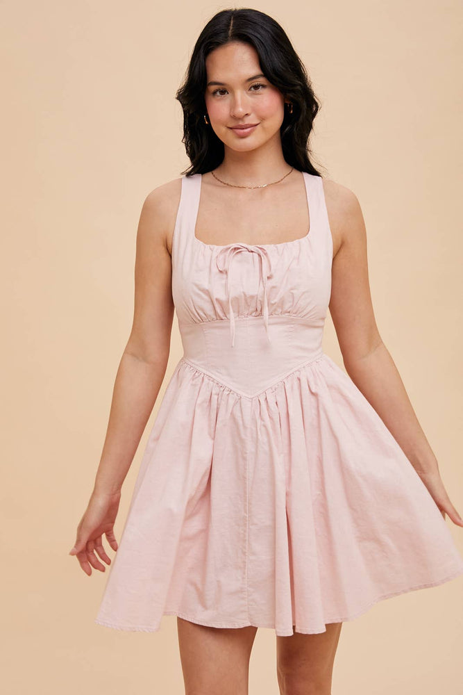 Sunshine Linen Blend Dress