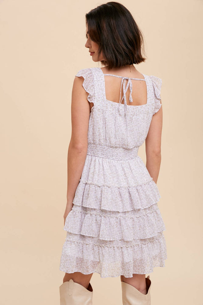 Life Is Better With Flowers Mini Dress